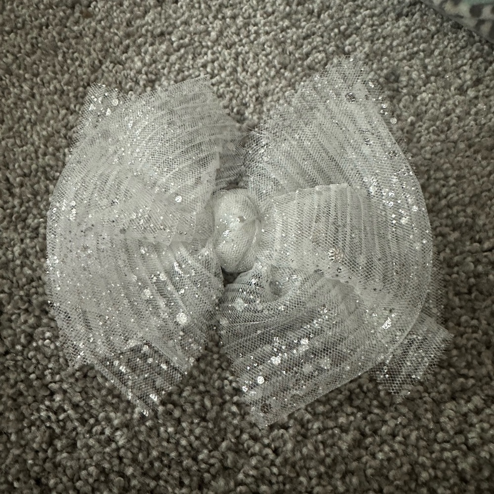 Baby Bling tulle bow